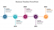 Imaginative Business Timeline PowerPoint Template Slides