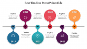 The Best Timeline PowerPoint Slide for Presentation