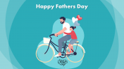 Our Predesigned Happy Fathers Day PowerPoint Template