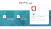 Effective FAQ PPT Template Presentation Design-Two Node