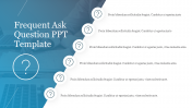 Imaginative Frequent Ask Question PPT Template Slides