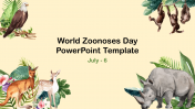Get World Zoonoses Day PowerPoint Template Designs