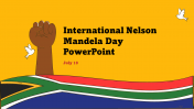 Best International Nelson Mandela Day PowerPoint Slide