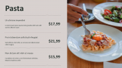 Pasta PowerPoint Presentation Template and Google Slides