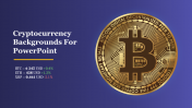 Cryptocurrency Backgrounds For PowerPoint Presentation