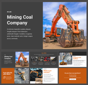 Coal Mining PPT Presentation Template and Google Slides