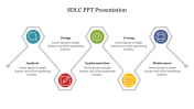 Creative SDLC PPT Presentation Template for Slides