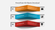 Best PowerPoint 3D Objects Download Presentation Slide