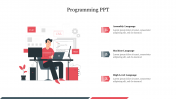 Creative Programming PPT Presentation Template Slide  