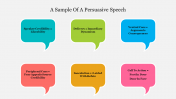 Creative A Sample Of A Persuasive Speech Presentation Slide 