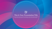 Elegant Wave PowerPoint Background Presentation Slide 