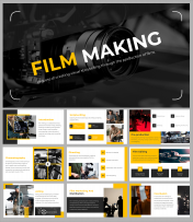 Film Making PowerPoint and Google Slides Templates