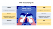 Amazing Milk Google Slides Template Presentation Design
