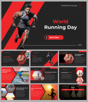 Creative World Running Day PowerPoint And Google Slides