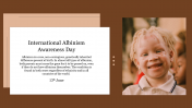 Free - International Albinism Awareness Day PowerPoint Template