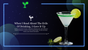 Effective Cocktail PowerPoint Template Presentation