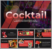Cocktail PPT Presentation And Google Slides Templates