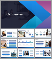 Job Interview Presentation and Google Slides Themes