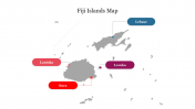  Fiji Islands Map PowerPoint Template & Google Slides