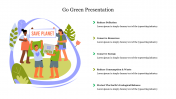 Effective Go Green Presentation PowerPoint Template
