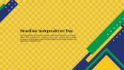 Effective Brazilian Independence Day Presentation Template 