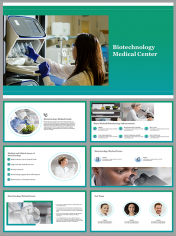 Effective Biotechnology Medical Center PowerPoint 