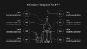 Engaging Chemistry Template For PPT With Black Theme
