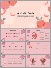 Aesthetic Peach PowerPoint and Google Slides Templates