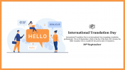 International Translation Day PowerPoint And Google Slides