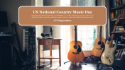 Creative US National Country Music Day Presentation 