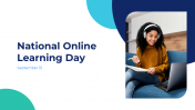 National Online Learning Day PPT And Google Slides Themes