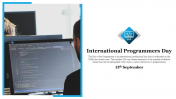 Amazing International Programmers Day Template Slide