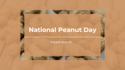 Creative National Peanut Day PPT And Google Slides Themes
