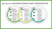 Amazing Business PowerPoint Presentation With Circles