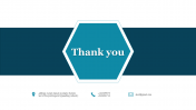 Visionary Thank You PPT Slide Template Presentation
