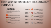 Simple Introduction Presentation Template Designs