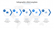 Use Infographic Slide Template With Hexagon Design