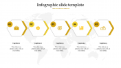 Editable Infographic Slide Template With Five Nodes