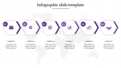 Editable Infographic Slide Template With Six Nodes