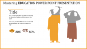 Make Use Of Our Education Power Point Presentation