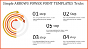 Our Predesigned Arrows PowerPoint Templates-Five Node