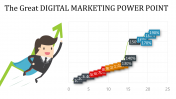 Digital marketing PowerPoint Template & Google Slides Thems