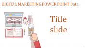 Attractive Digital Marketing PowerPoint Slide Themes