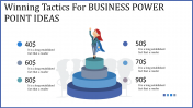 Business Power Point Ideas - Target Achievement Presentation