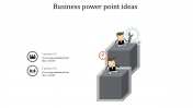 Innovative Business PowerPoint Ideas In Grey Color Slide