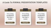 Creative Formal Presentation Templates Design-Three Node