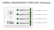 Formal PowerPoint Templates and Google Slides