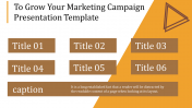 Get Stunning Marketing Campaign Presentation Template