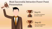 A Two Noded Attractive PowerPoint Presentation Template