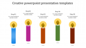 Customized Creative PowerPoint Presentation-Five Node